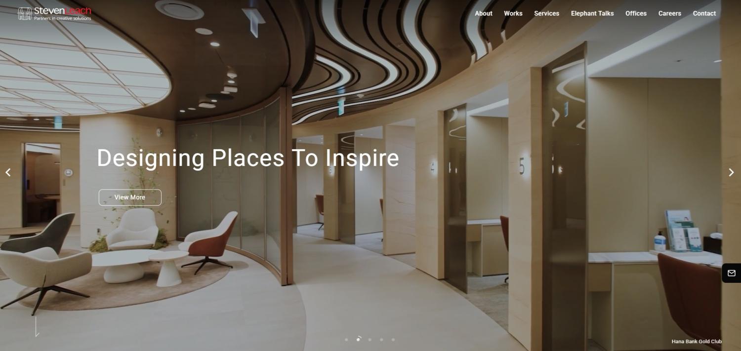 網站規劃:Steven Leach Group